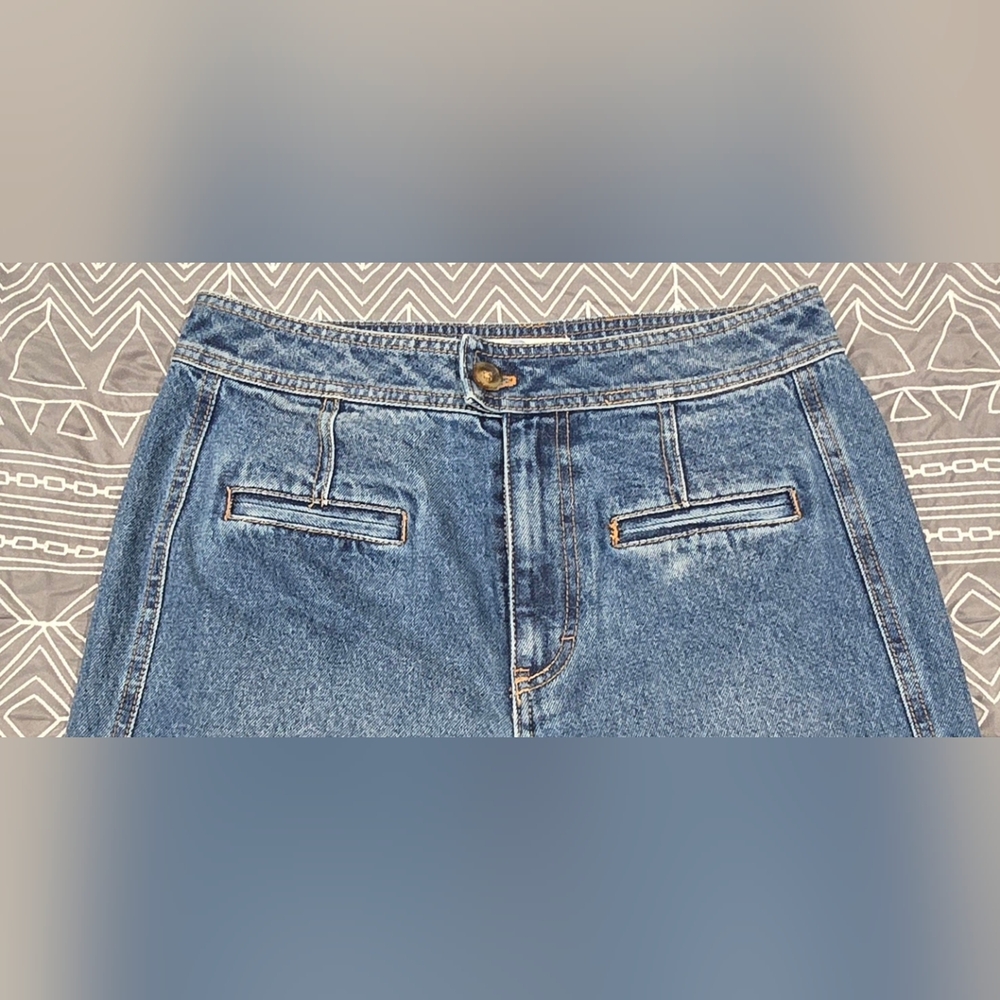 We The Free High Waisted Wide Leg Jeans Size Small - Picture 5 of 8